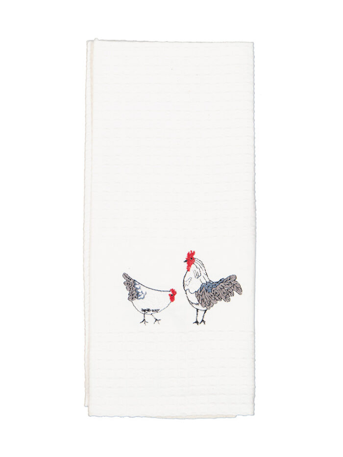 Chickens Tea Towel