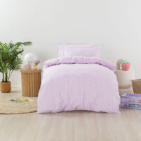 Jagger Lilac Duvet Cover Set – Linen House