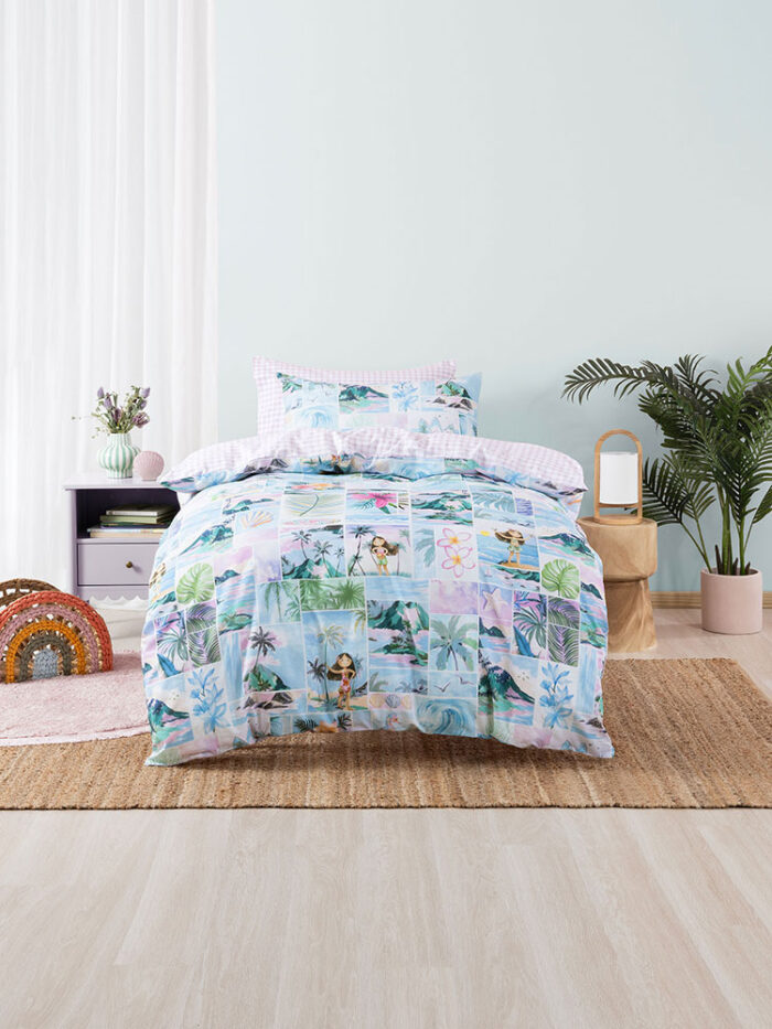 Palm Paradise Duvet Cover Set