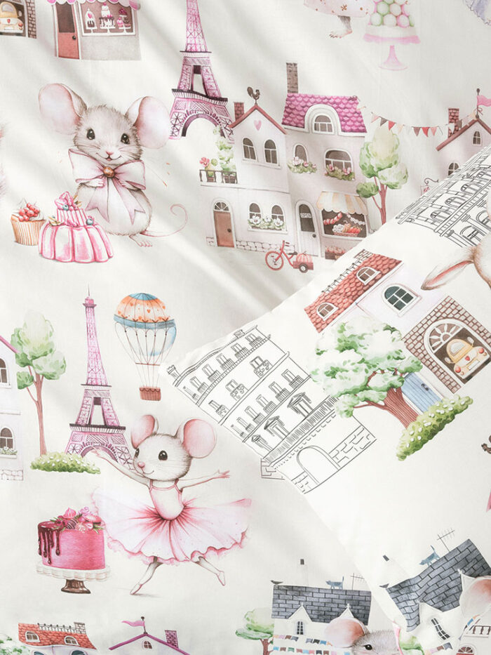 Paris Tails Duvet Cover Set - Image 3