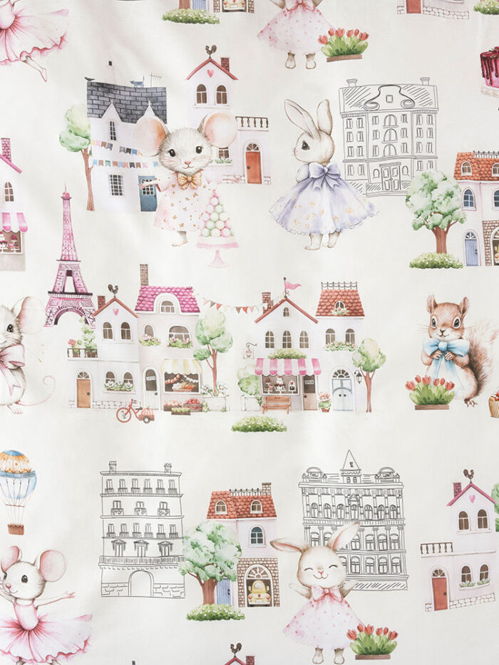 Paris Tails Duvet Cover Set - Image 4